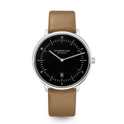 Zegarek Sternglas Naos XL black, 42 mm