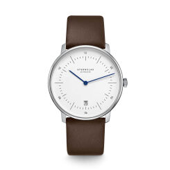 Zegarek Sternglas Naos white, 38 mm quartz EDIT