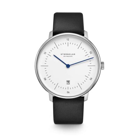 Zegarek Sternglas Naos XL white, 42 mm
