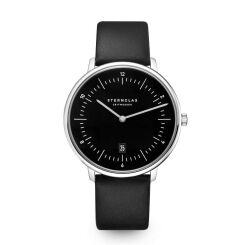 Zegarek Sternglas Naos XL black, 42 mm