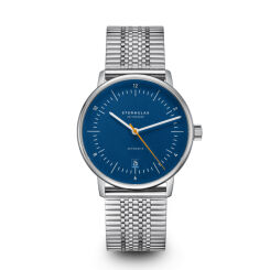 Zegarek Naos Automatik blue orange, 38 mm