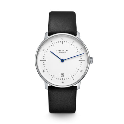 Zegarek Sternglas Naos white, 38 mm quartz EDIT