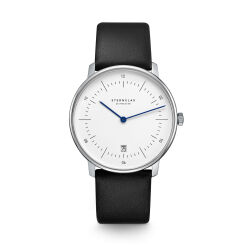 Zegarek Sternglas Naos white, 38 mm quartz