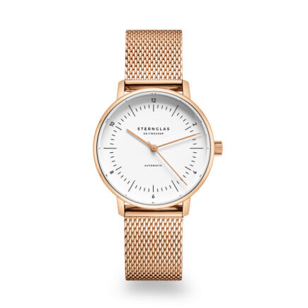 Zegarek Naos XS Automatik white rosegold, 33mm WYP