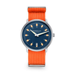 Zegarek Sternglas Egor dark blue silver, 38 mm WYP