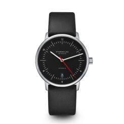 Zegarek Naos Automatik black red, 38 mm