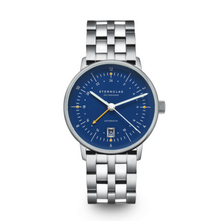 Zegarek Sternglas Naos Pro GMT Automatic, 38mm