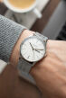 Zegarek Sternglas Berlin Metro silver, quartz 38mm - 5