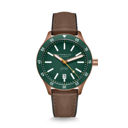 Zegarek Sternglas Marus 2.0 green, 42mm WYP