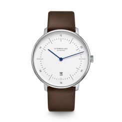 Zegarek Sternglas Naos XL white, 42 mm