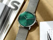 Zegarek Sternglas Naos Sunburst Green 38 mm WYP - 5