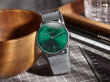 Zegarek Sternglas Naos Sunburst Green 38 mm WYP - 7