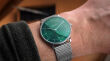 Zegarek Sternglas Naos Sunburst Green 38 mm WYP - 11