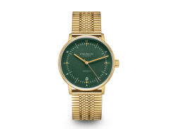 Zegarek Sternglas Naos Automatik green gold, 38 mm