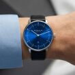Zegarek Sternglas Naos XS deep blue, 33mm quartz - 4