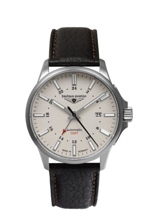 Zegarek Bauhaus Aviation Titanium 28685, 42mm WYP