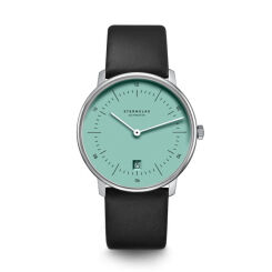 Zegarek Sternglas Naos turquoise silver, 38 mm WYP