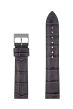Pasek skórzany Zeppelin, szary 20 mm - 2