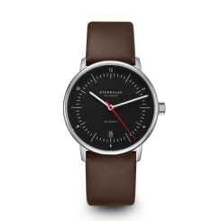 Zegarek Naos Automatik black red, 38 mm