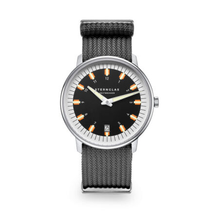 Zegarek Sternglas Egor black silver, 38 mm WYP