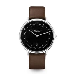 Zegarek Sternglas Naos XL black, 42 mm