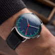 Zegarek Sternglas Levin blue, 40 mm quartz WYP - 5