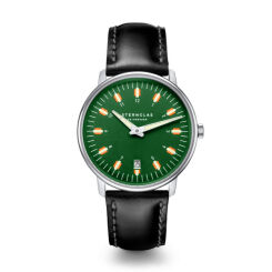 Zegarek Sternglas Egor dark green silver, 38 WYP