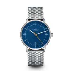 Zegarek Naos Automatik blue orange, 38 mm