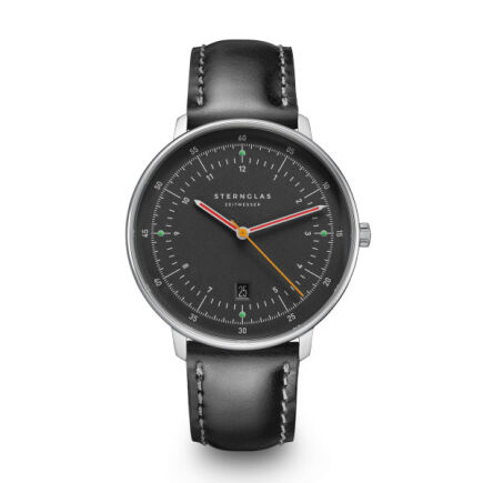 Zegarek Sternglas Hamburg neugraphite, 42 mm WYP