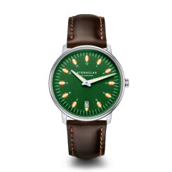 Zegarek Sternglas Egor dark green silver, 38 WYP
