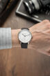 Zegarek Sternglas Naos XL Automatik white, 42mm - 2