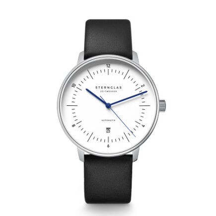 Zegarek Sternglas Naos XL Automatik white, 42mm