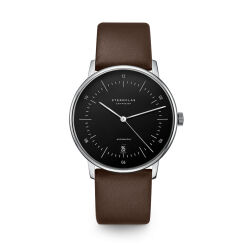 Zegarek Sternglas Naos Automatik black, 38 mm WYP
