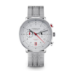 Zegarek Sternglas Hamburg Chrono silver, 42 mm