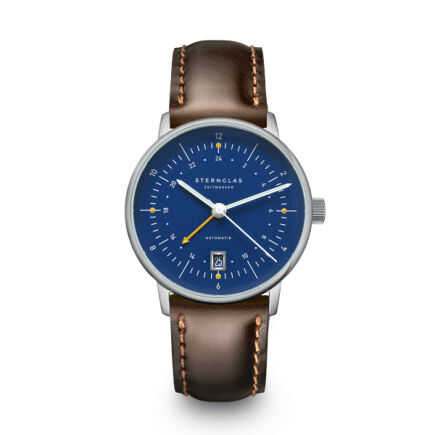 Zegarek Sternglas Naos Pro GMT Automatic, 38mm