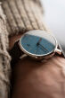 Zegarek Sternglas Lumatik light blue silver, 38 mm - 8