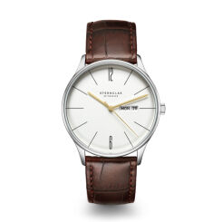 Zegarek Sternglas Berlin Metro silver, quartz 38mm