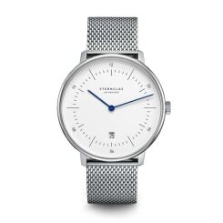 Zegarek Sternglas Naos XL white, 42 mm
