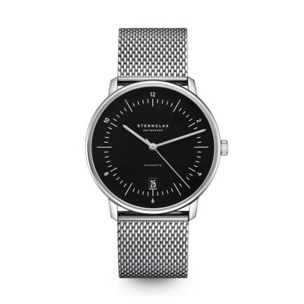 Zegarek Naos Automatik piano black, 38mm