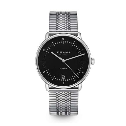 Zegarek Naos Automatik piano black, 38mm