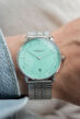 Zegarek Sternglas Naos turquoise silver, 38 mm WYP - 3