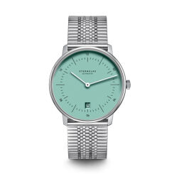 Zegarek Sternglas Naos turquoise silver, 38 mm WYP