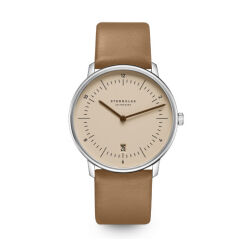 Zegarek Sternglas Naos light brown, 38 mm