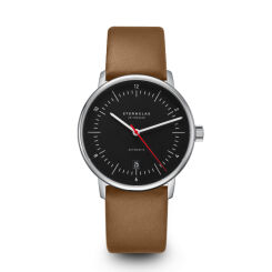 Zegarek Naos Automatik black red, 38 mm