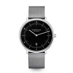 Zegarek Sternglas Naos XL black, 42 mm