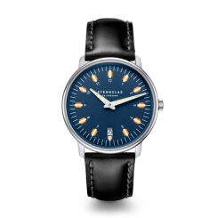 Zegarek Sternglas Egor dark blue silver, 38 mm WYP