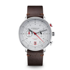 Zegarek Sternglas Hamburg Chrono silver, 42 mm
