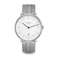 Zegarek Sternglas Naos XL white, 42 mm