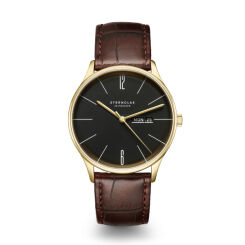 Zegarek Sternglas Berlin Metro piano black, 38 mm