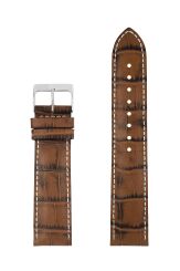 Pasek skórzany Zeppelin brązowy, 20 mm